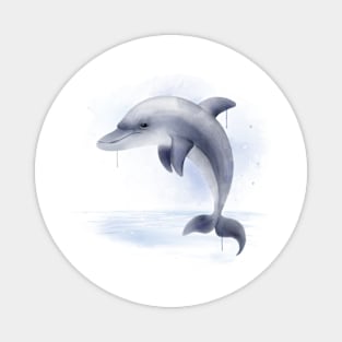 Smiling dolphin Magnet